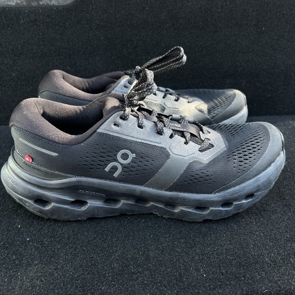On Running Other - On Cloudrunner 3 Men's Size 9 Triple Black Running Shoes
